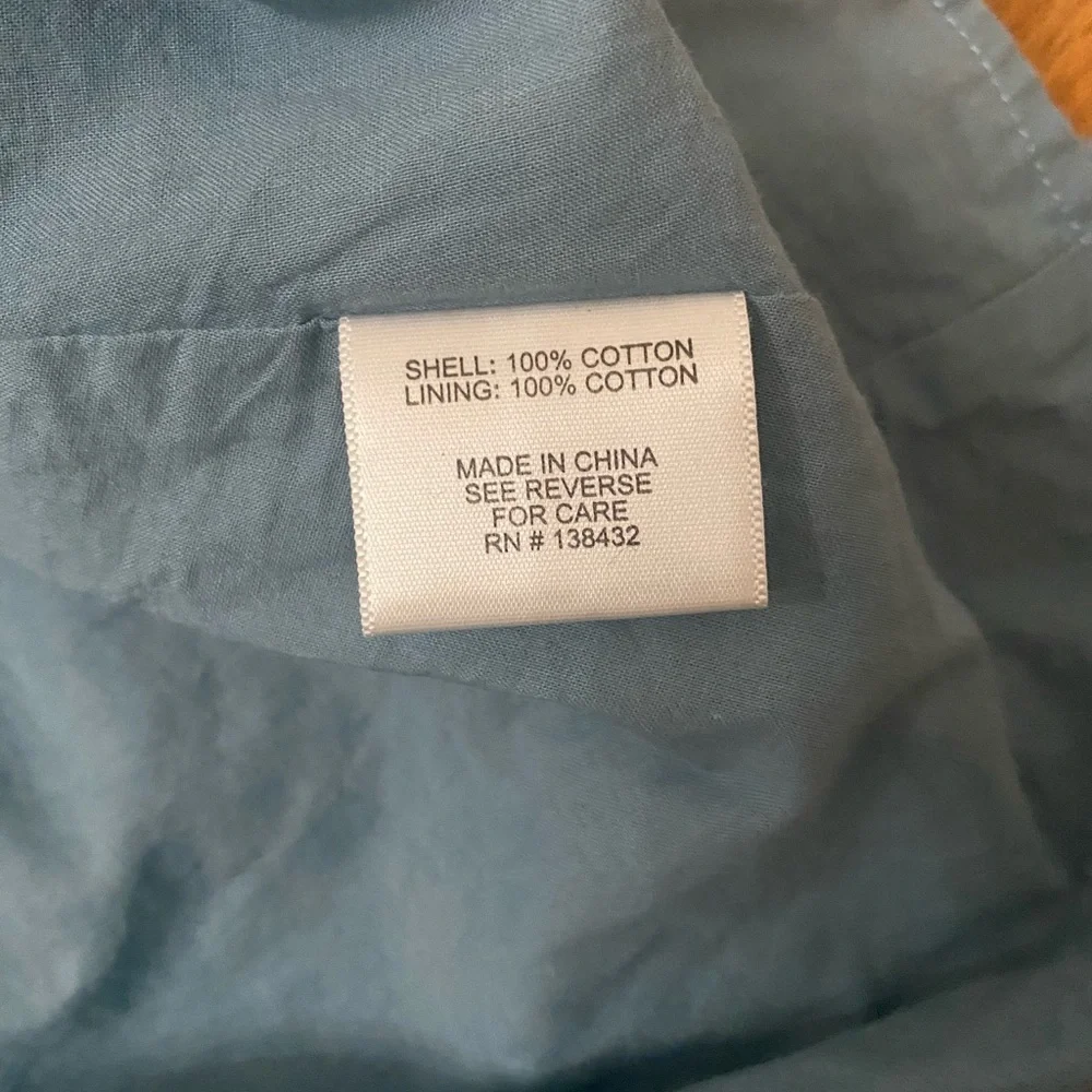 ModCloth Dusty Blue Straps Midi Cotton Sun Dress - Picture 5 of 6